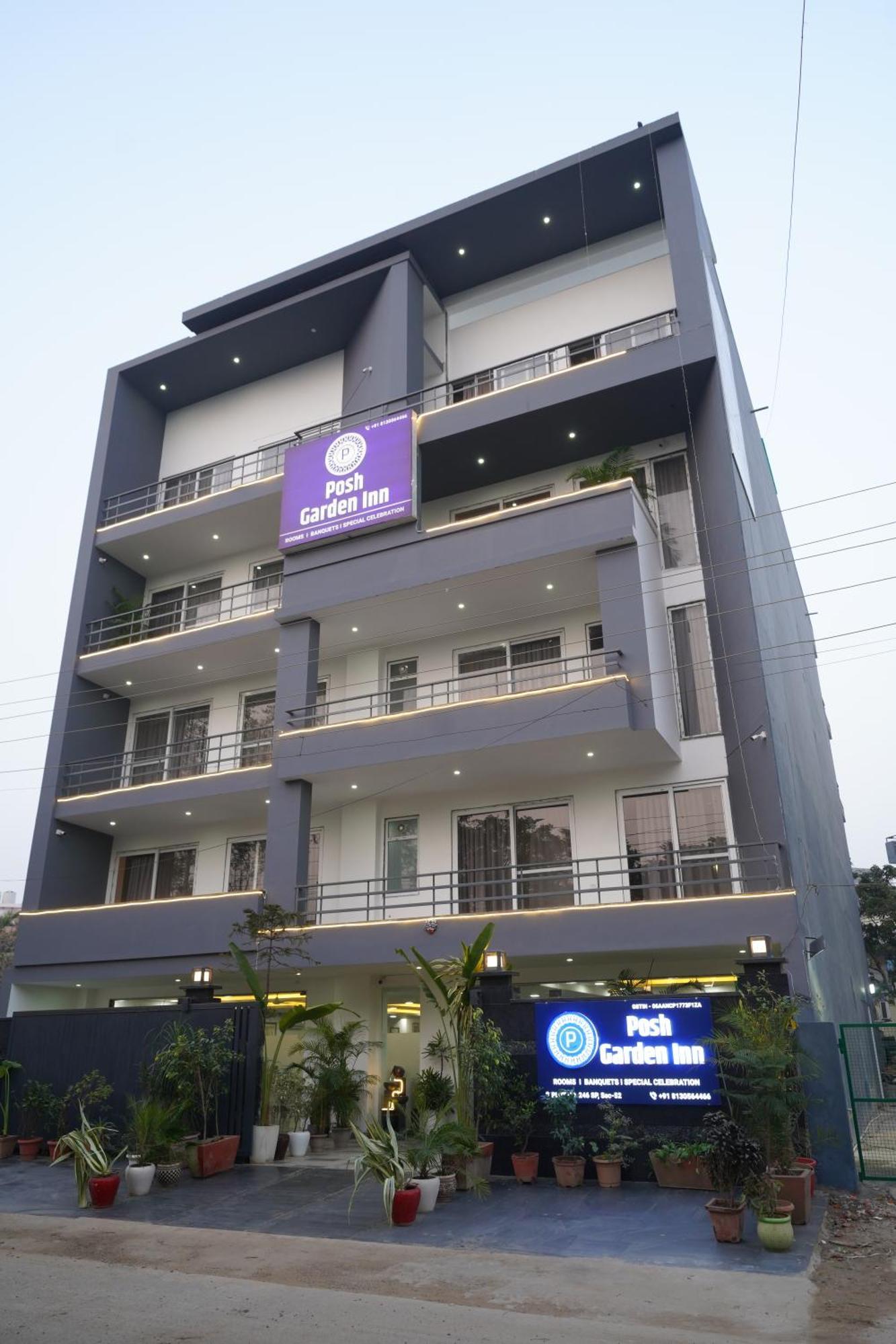 Posh Garden Inn Artemis Hospital Road Gurgaon Exterior foto
